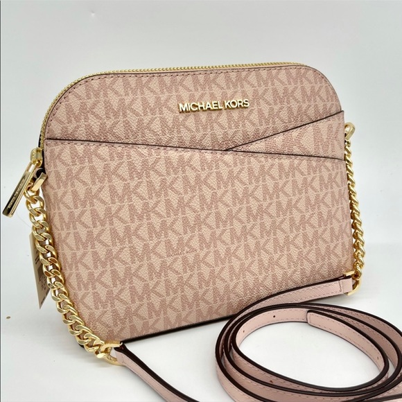 Michael Kors Handbags - Michael Kors Dome Crossbody Ballet